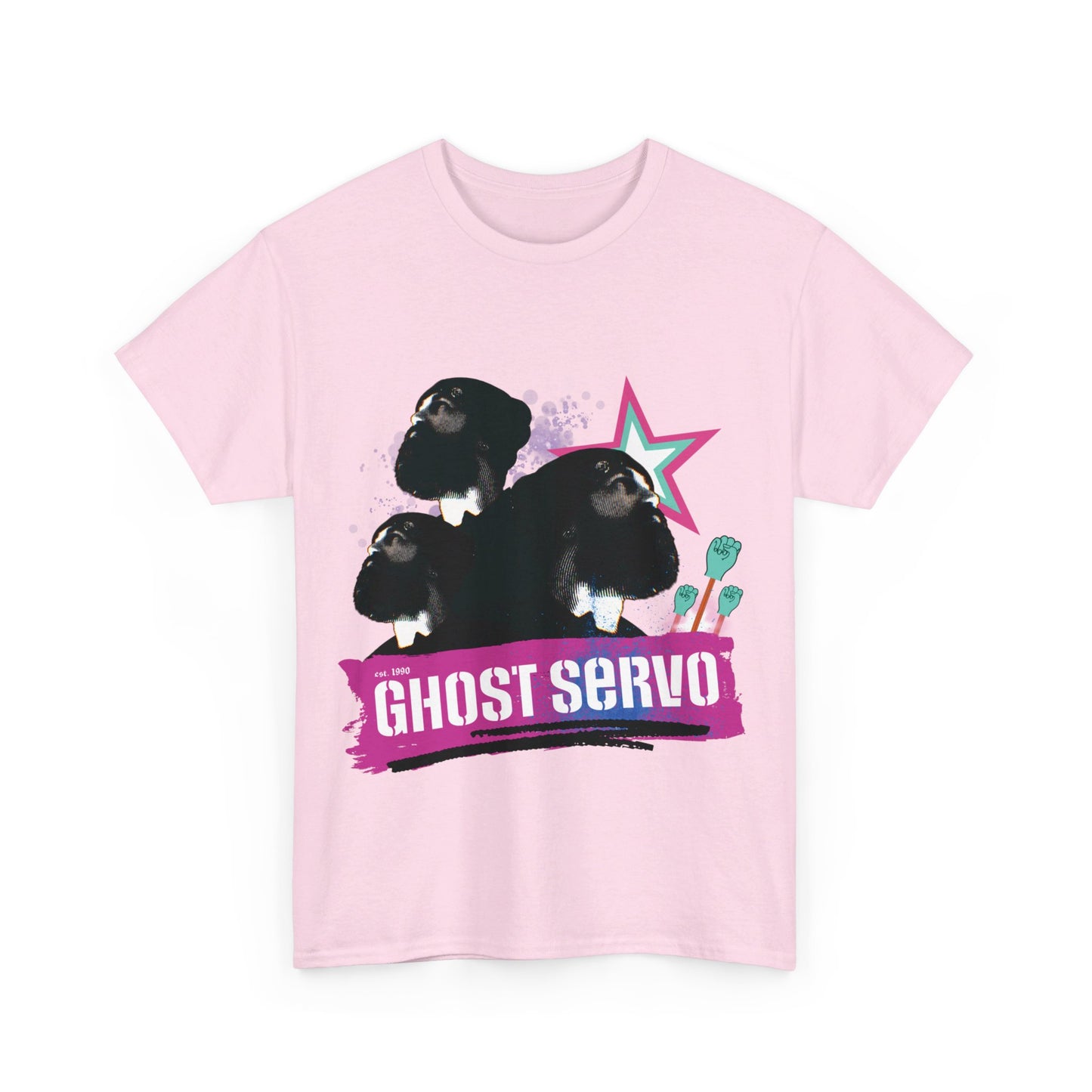 Ghost Servo Vanity Crew Neck Tee