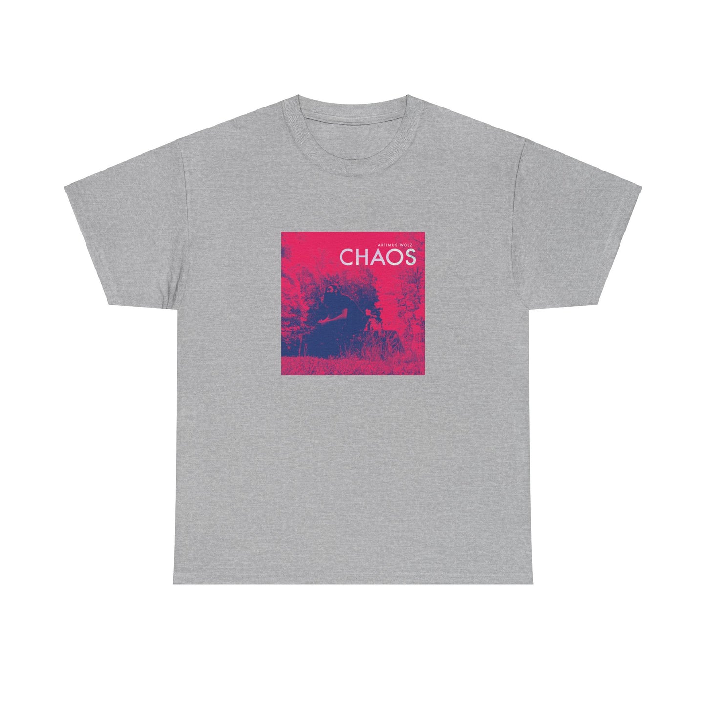 Chaos Album Art Crew Neck Tee