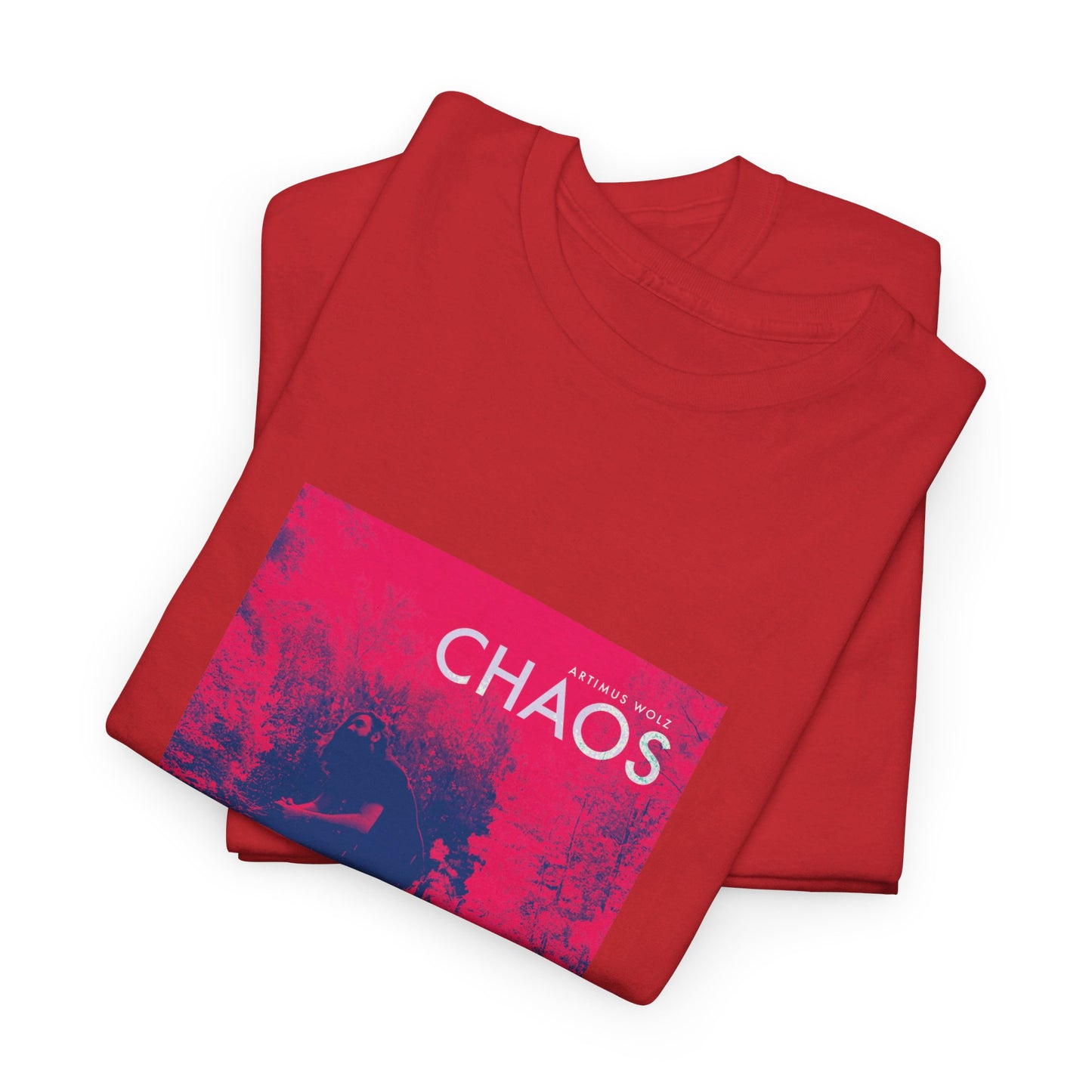 Chaos Album Art Crew Neck Tee