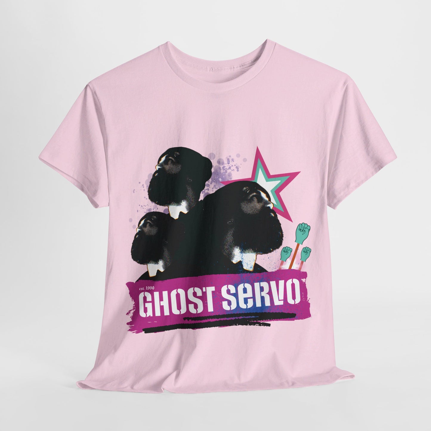 Ghost Servo Vanity Crew Neck Tee