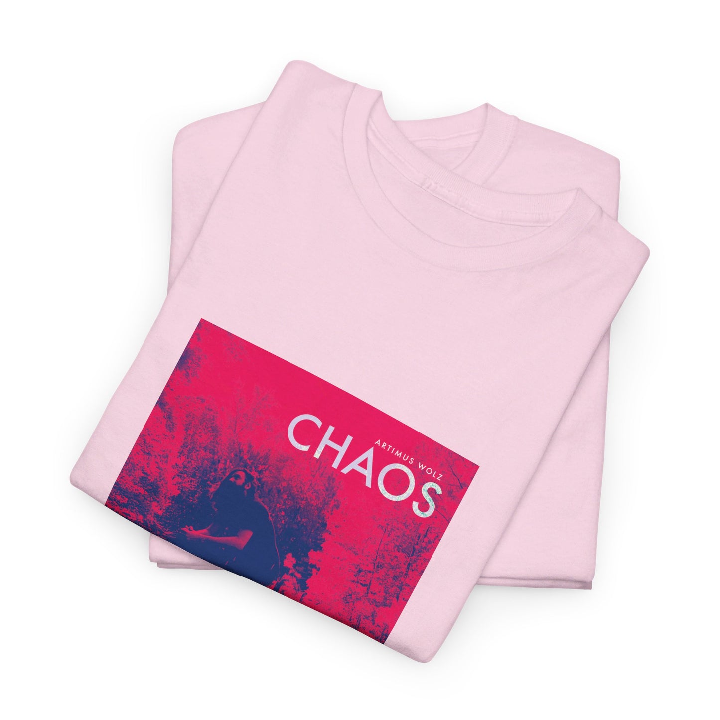 Chaos Album Art Crew Neck Tee