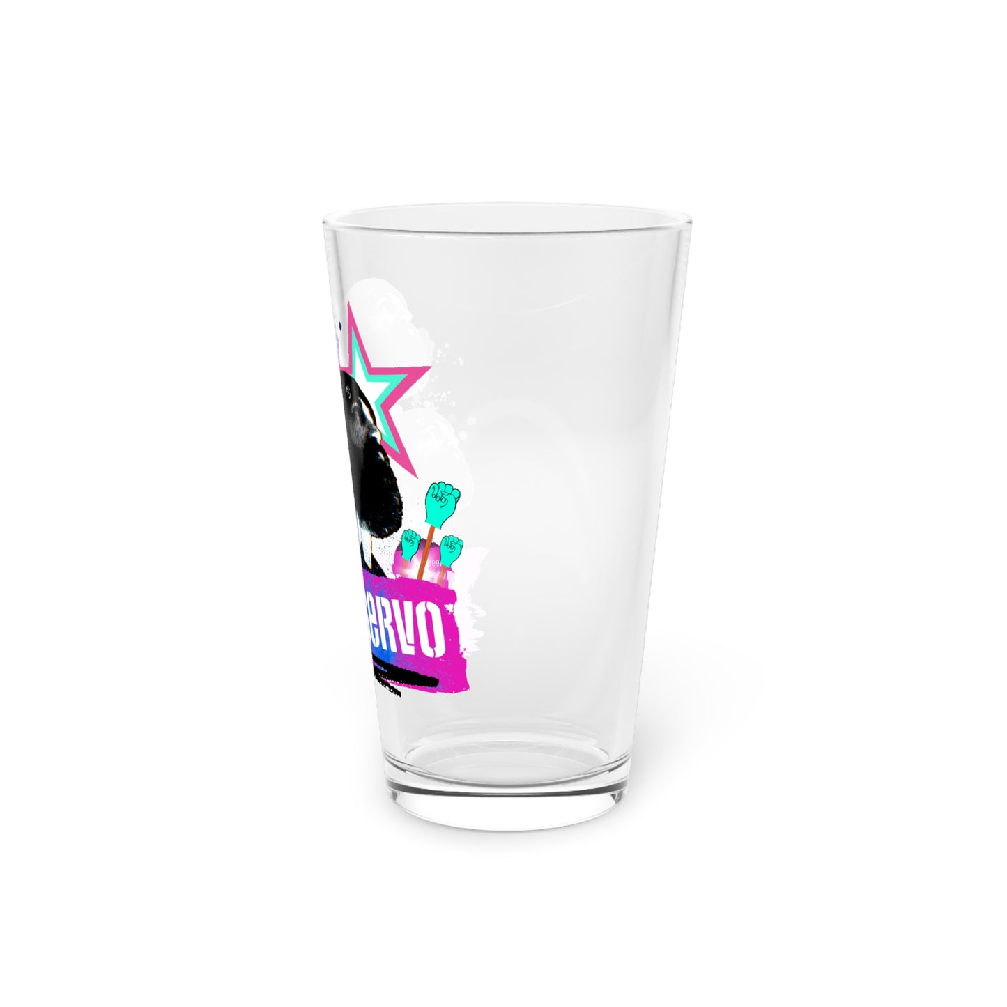 Ghost Servo Vanity Pint Glass, 16oz