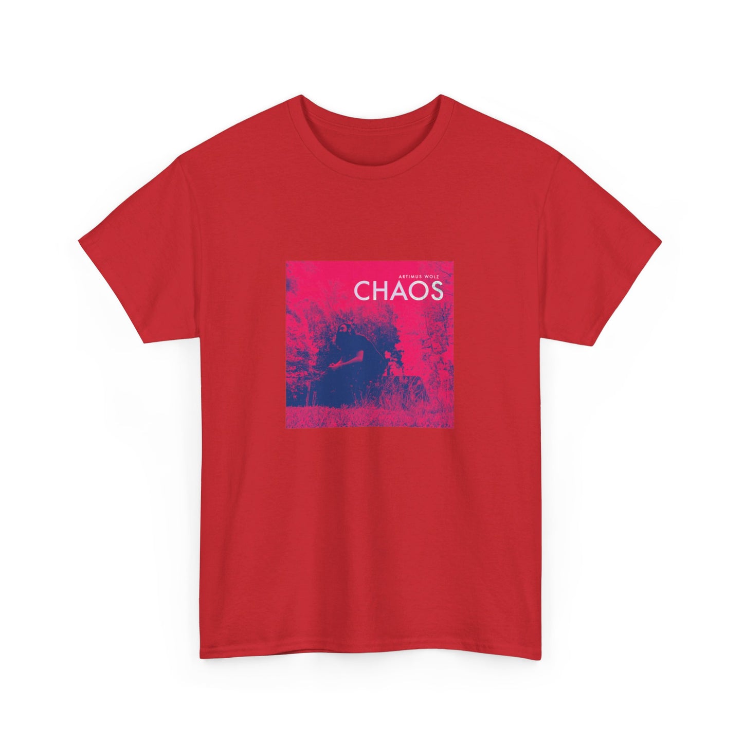 Chaos Album Art Crew Neck Tee