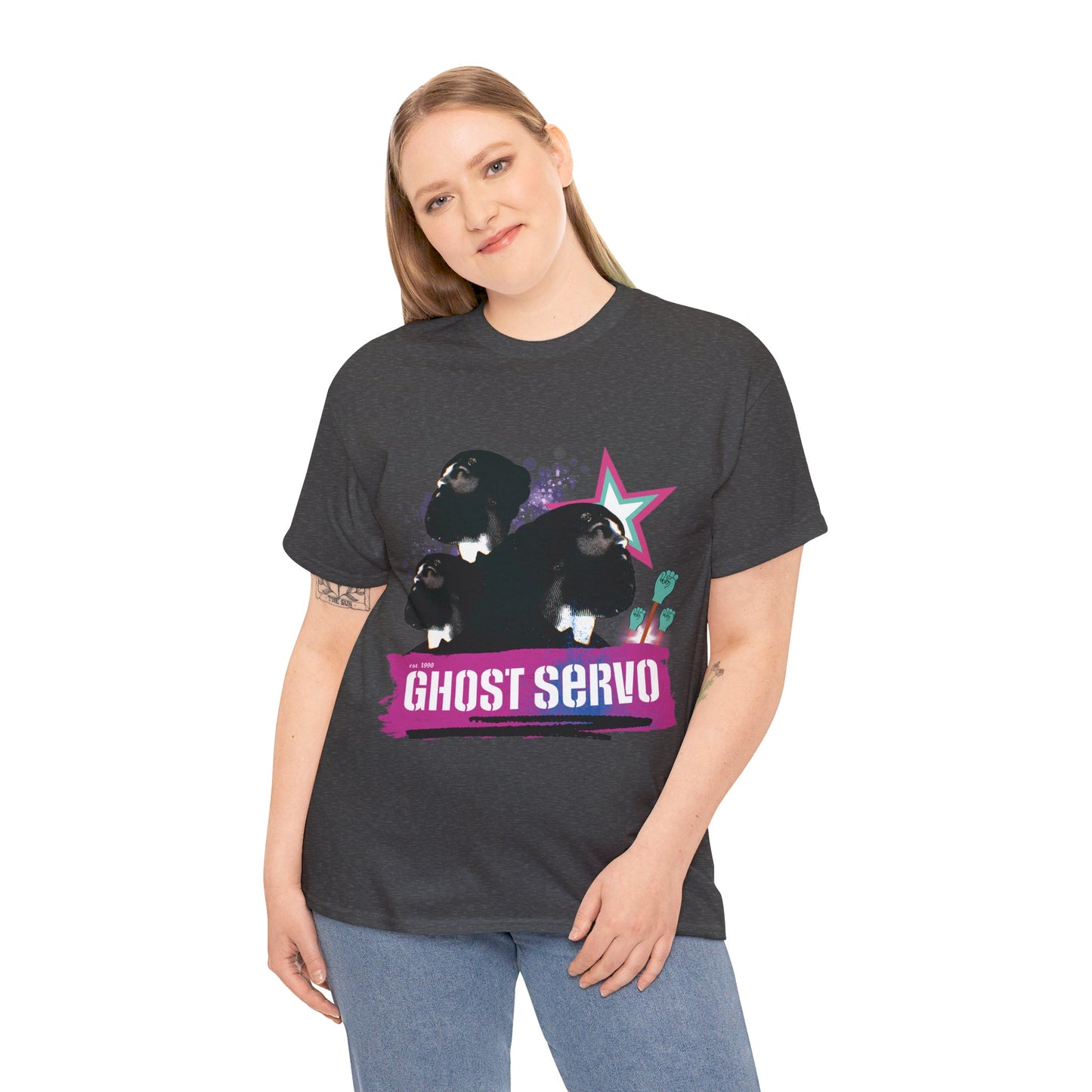 Ghost Servo Vanity Crew Neck Tee