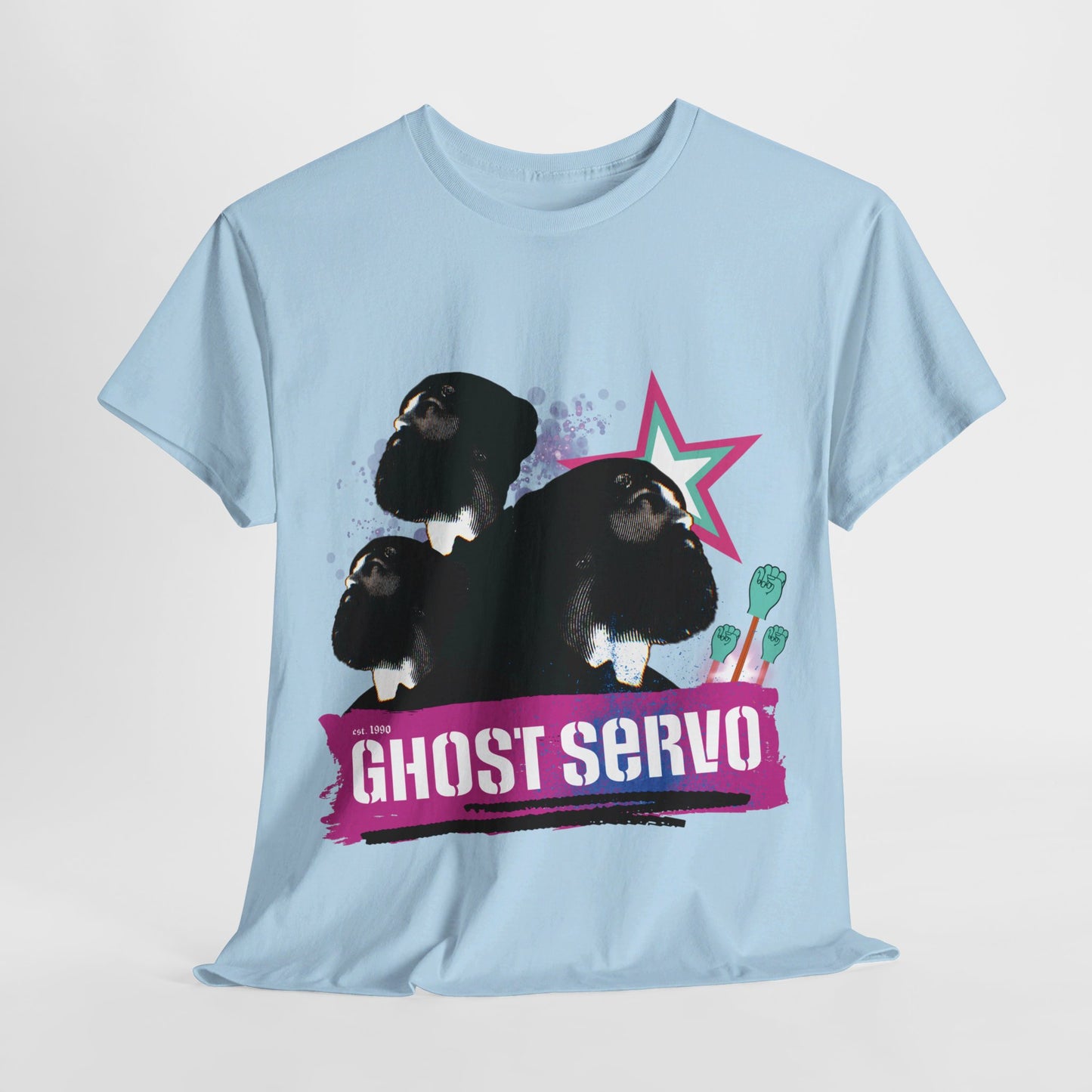 Ghost Servo Vanity Crew Neck Tee