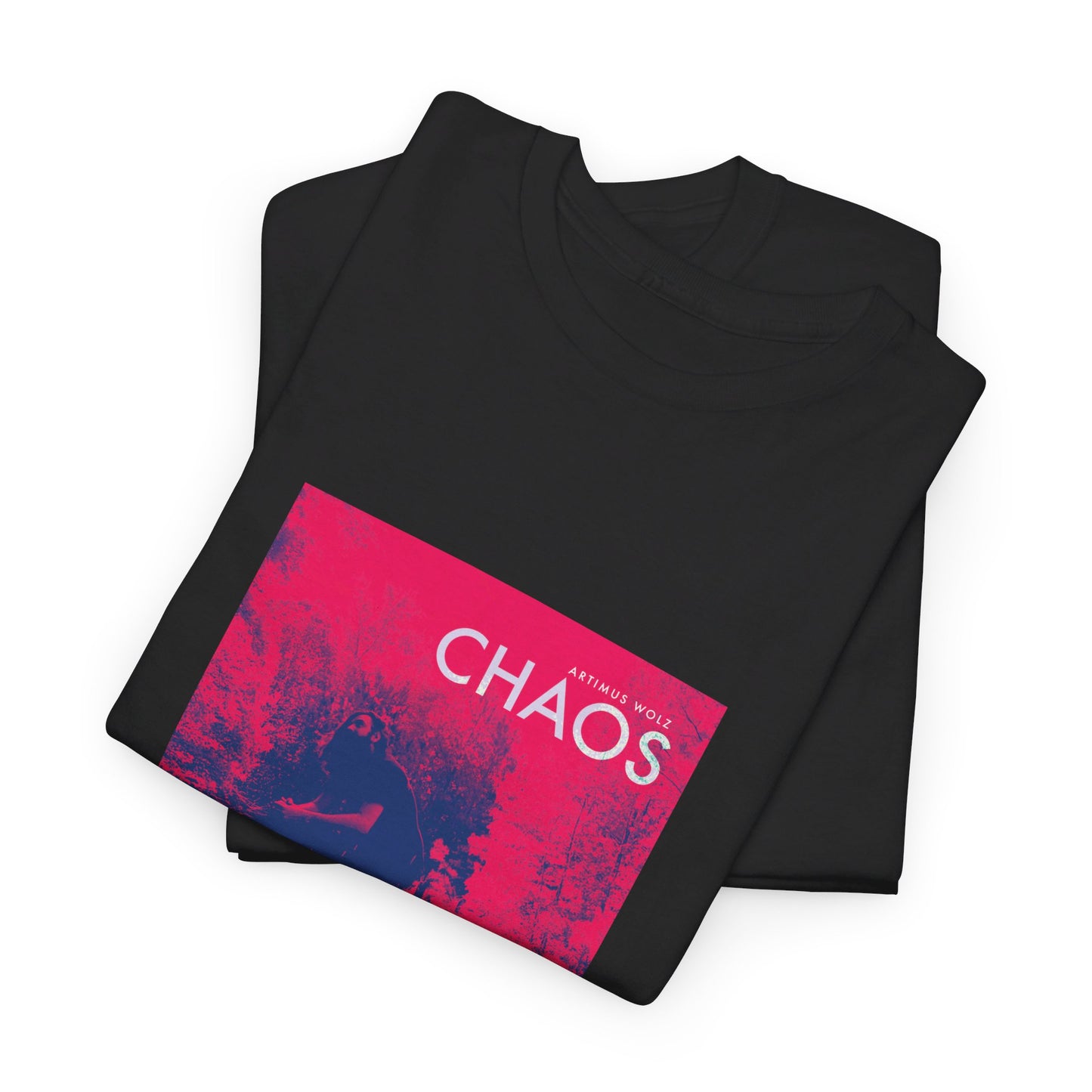 Chaos Album Art Crew Neck Tee