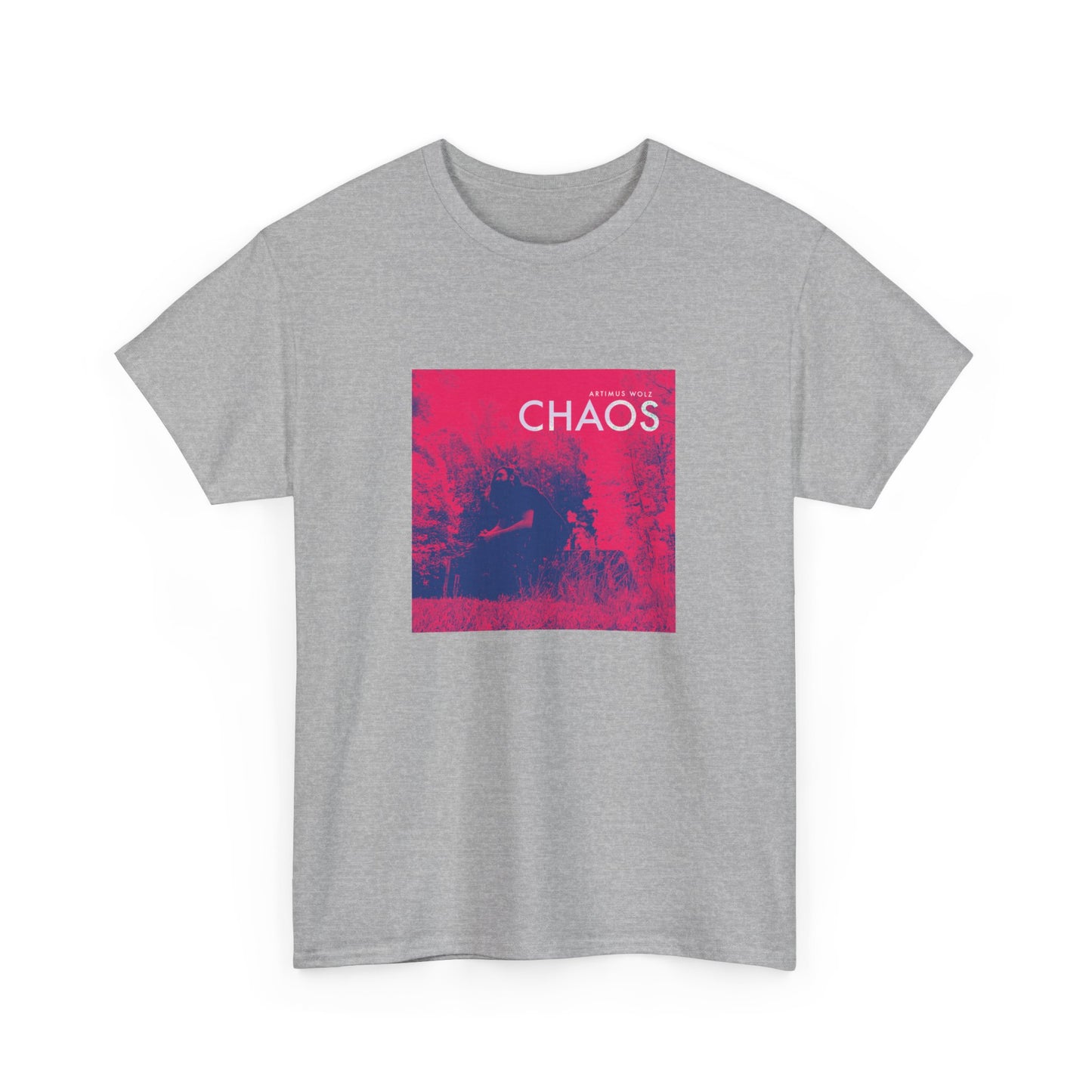 Chaos Album Art Crew Neck Tee