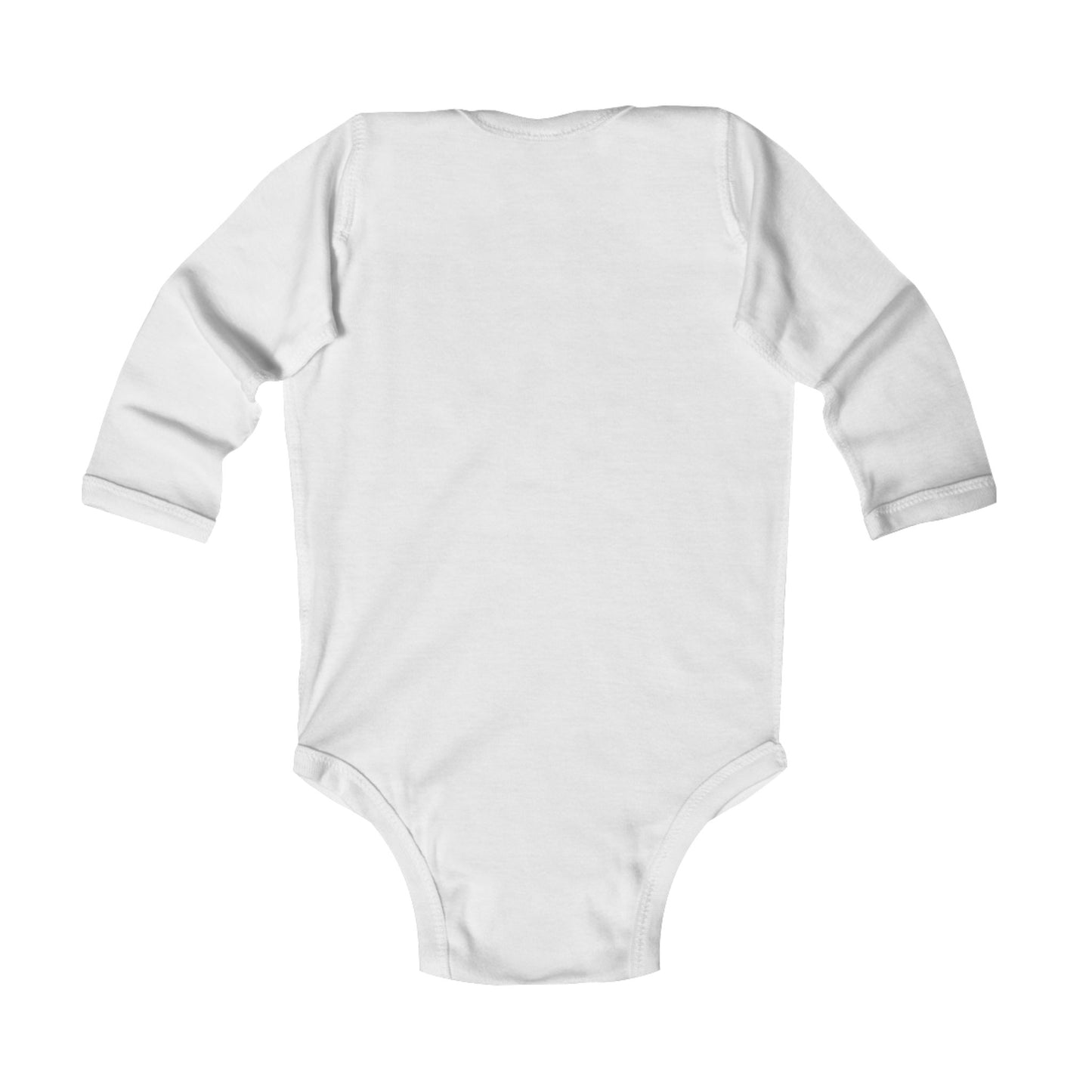 Artimus Wolz Chaos Baby Long Sleeve Bodysuit (Black logo)