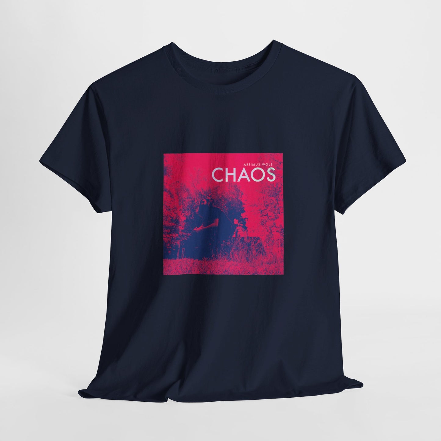 Chaos Album Art Crew Neck Tee