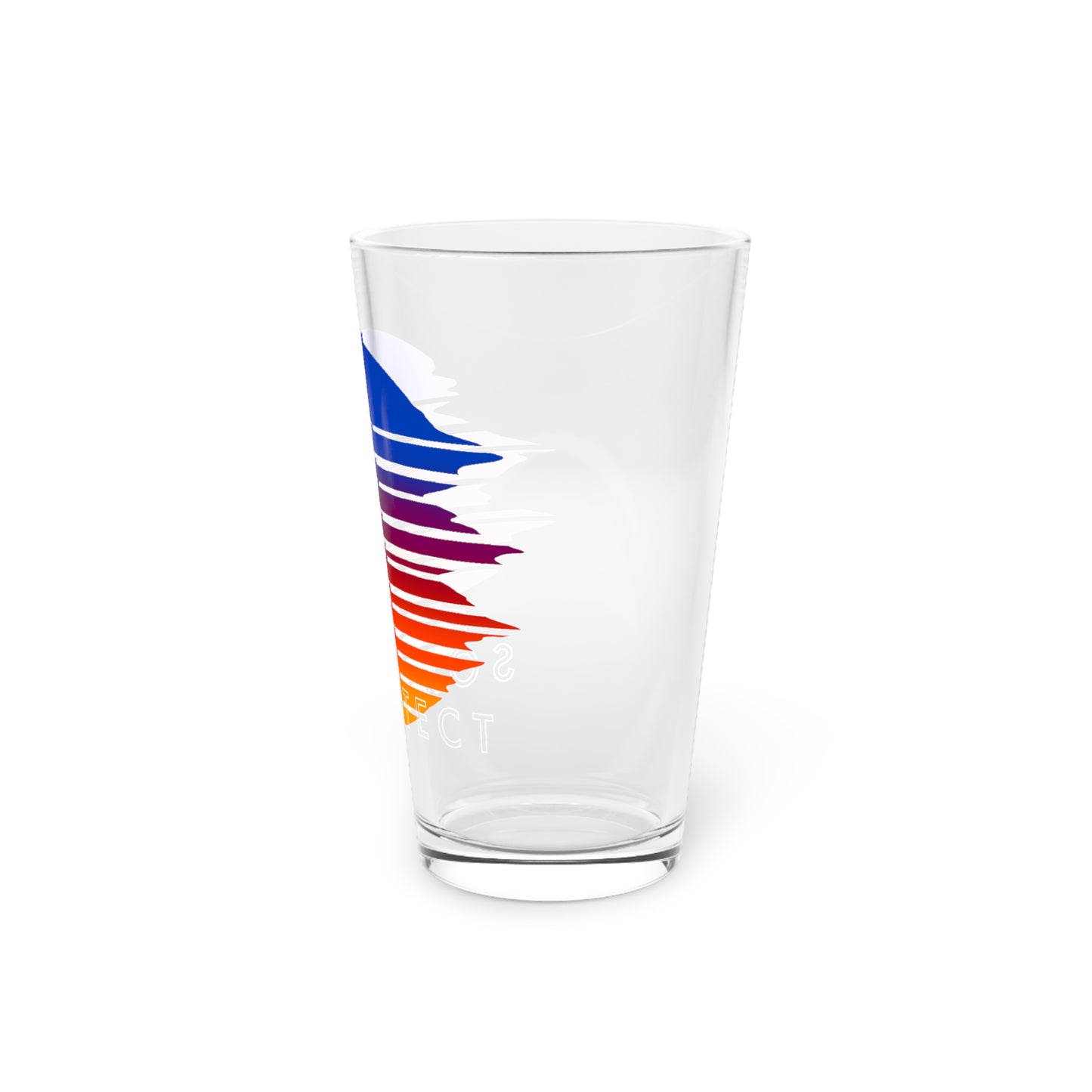 SOMNITECT Vaporwave Pint Glass, 16oz