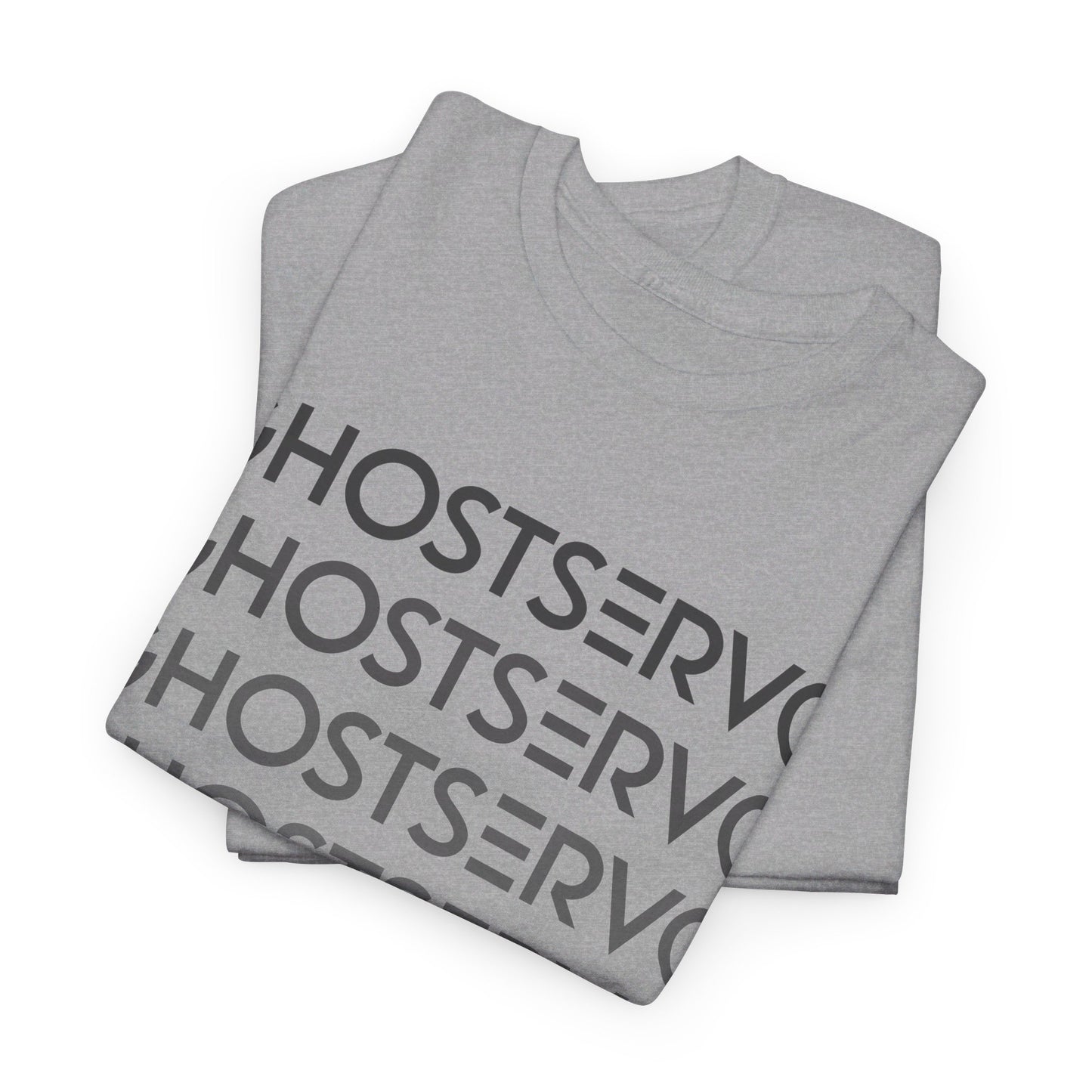 Ghost Servo Gray Ombre Fade Crew Neck Tee