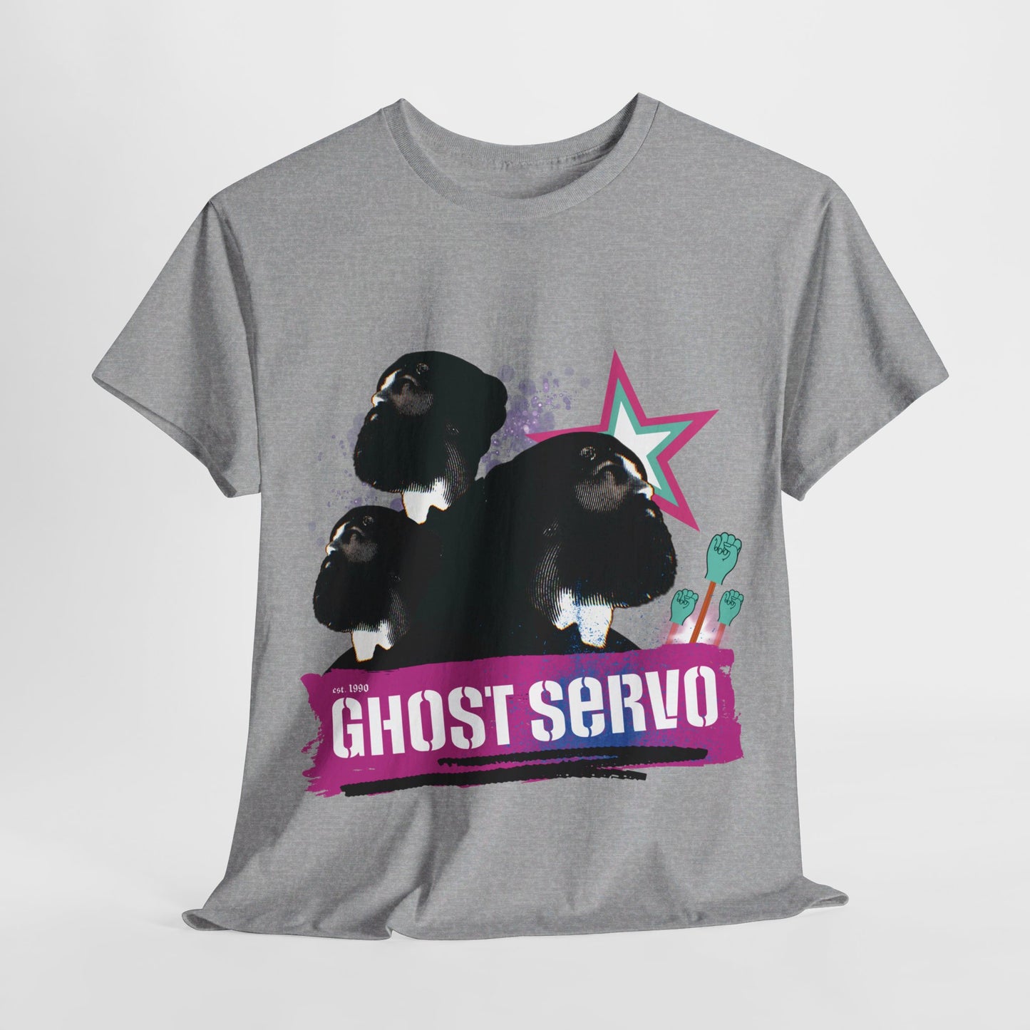 Ghost Servo Vanity Crew Neck Tee