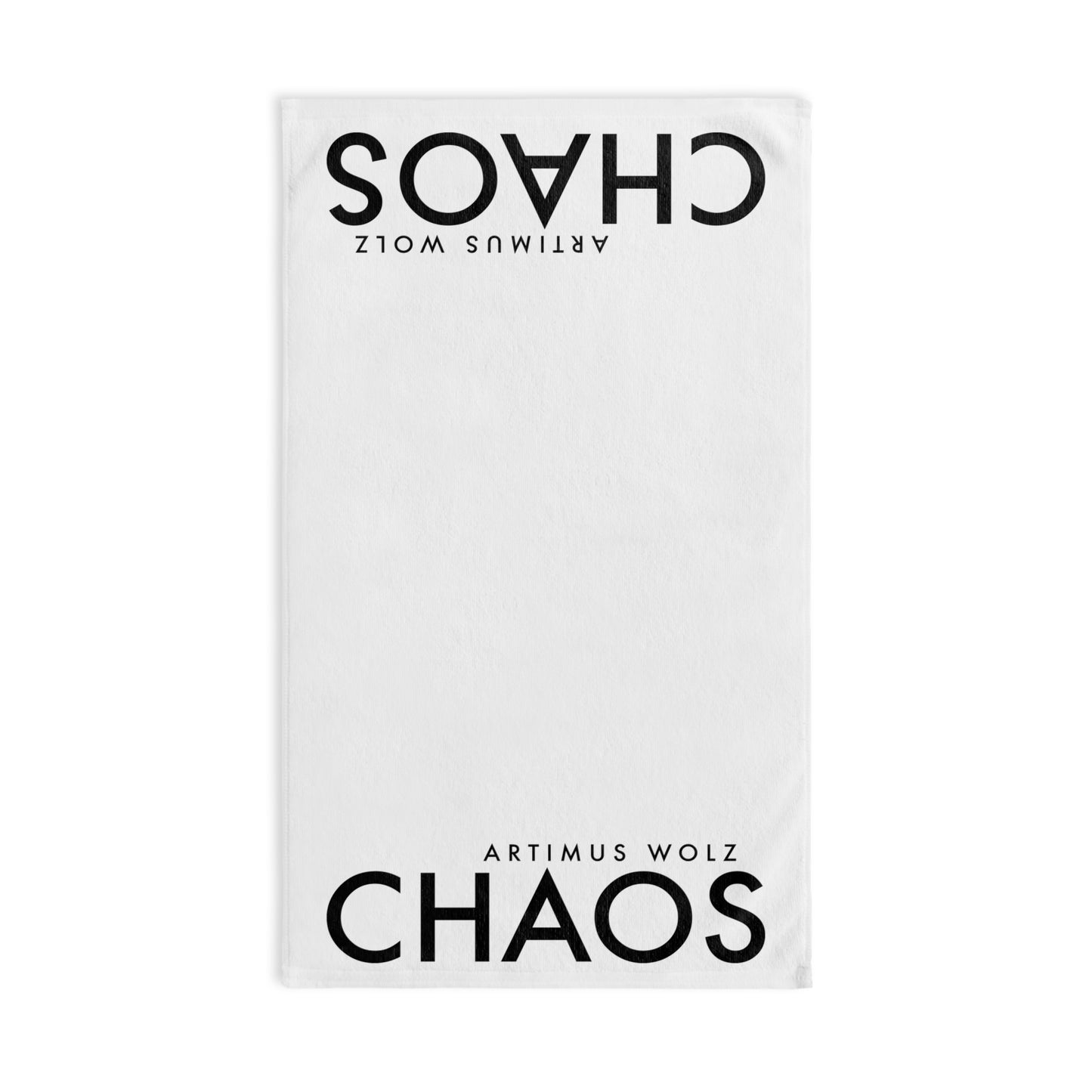 Artimus Wolz Chaos Logo Hand Towel